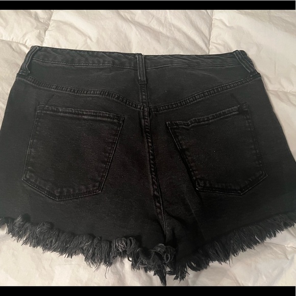 Massimo black jean shorts - Picture 2 of 3